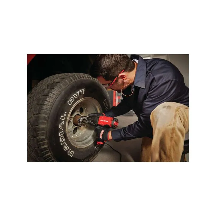 CRAFTSMAN 7.5 Amp 1/2-Inch Variable Speed Electric Impact Wrench 2