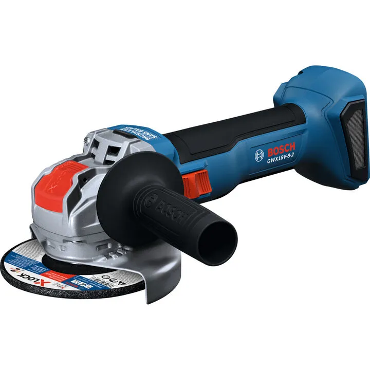 Bosch 18V X-LOCK 4-1/2 Inch Angle Grinder (Bare Tool)