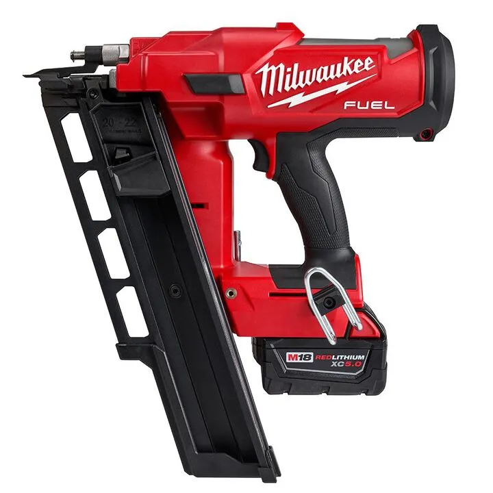 Milwaukee M18 FUEL 21 Degree Framing Nailer Kit - Professional Grade Cordless Power 6