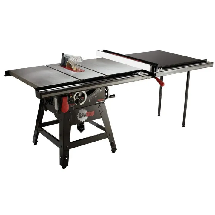 SawStop Contractor Saw with 52-inch T-Glide Fence System & Extension Table 1