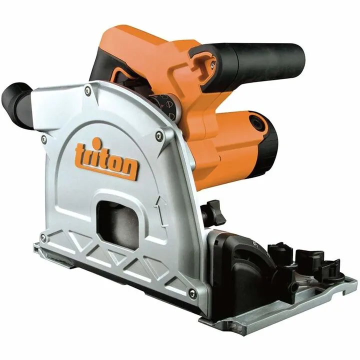 Triton Power Tools Plunge Track Saw System with Precision Track Pack & Connectors 2