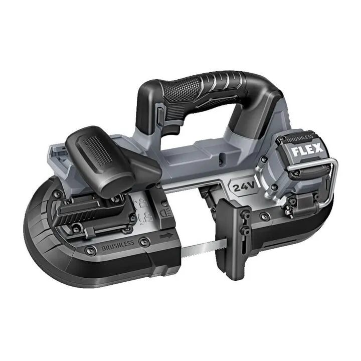 FLEX 24V 2-1/2 Inch Compact Band Saw (Bare Tool) - High-Performance Metal Cutting