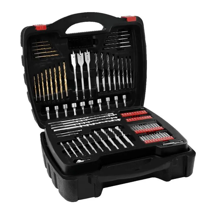 SKIL HD182002 7.5 Amp 1/2 In. Hammer Drill with 100-Piece Bit Set - Performance & Safety Optimized 1