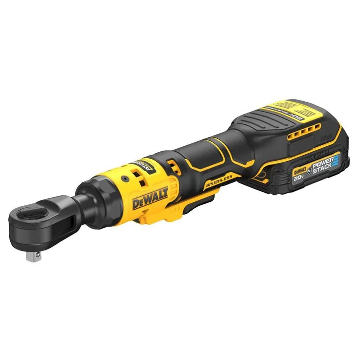 DEWALT 20V MAX 3/8-inch Cordless Ratchet Kit with POWERSTACK Battery Technology 1