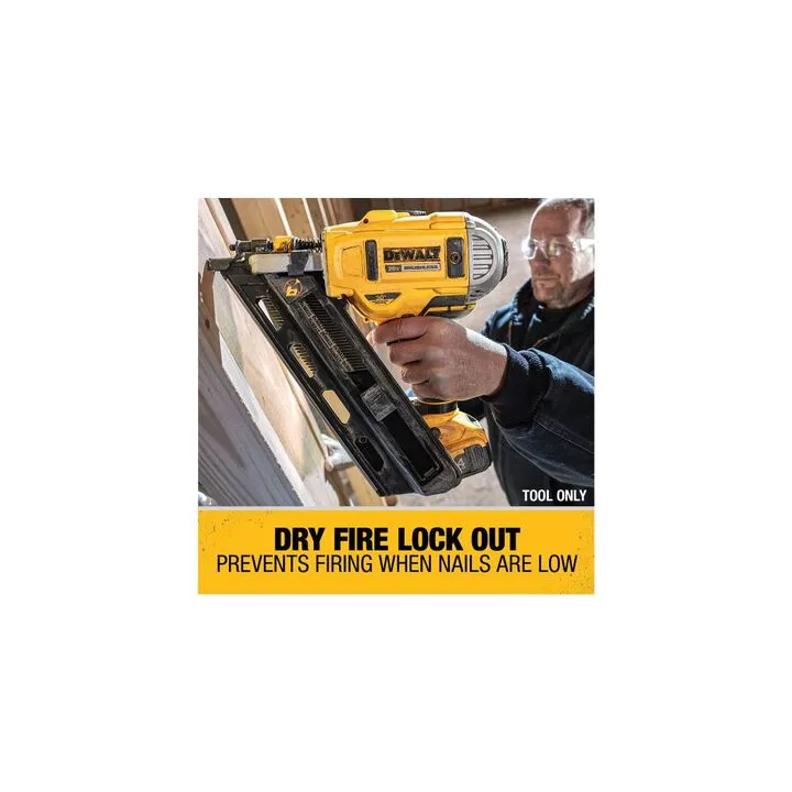 DEWALT 20V MAX XR Brushless Dual Speed Nailer (Bare Tool) 4