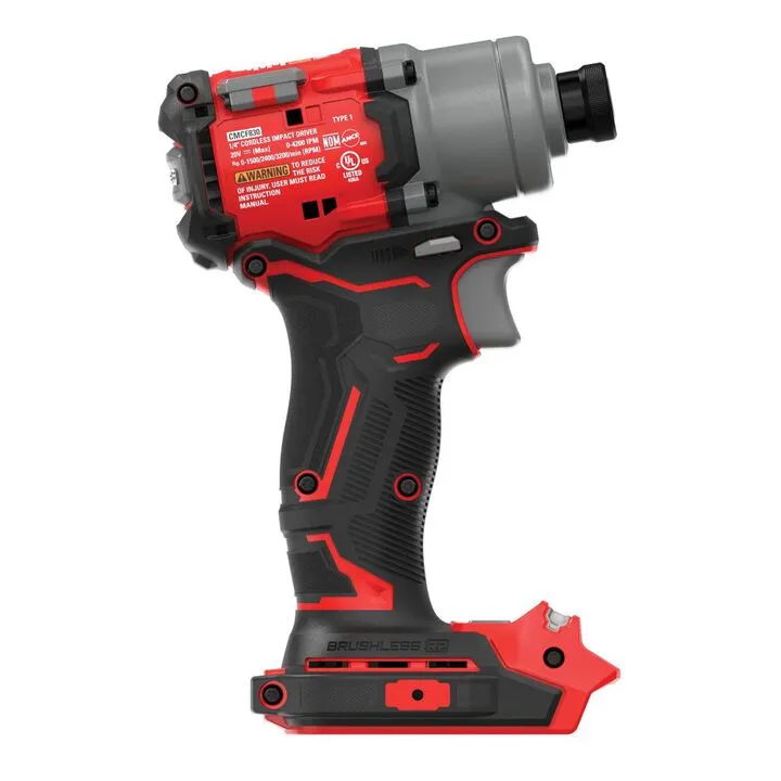 CRAFTSMAN V20 BRUSHLESS RP Cordless 1/4-Inch Impact Driver (Bare Tool) 3