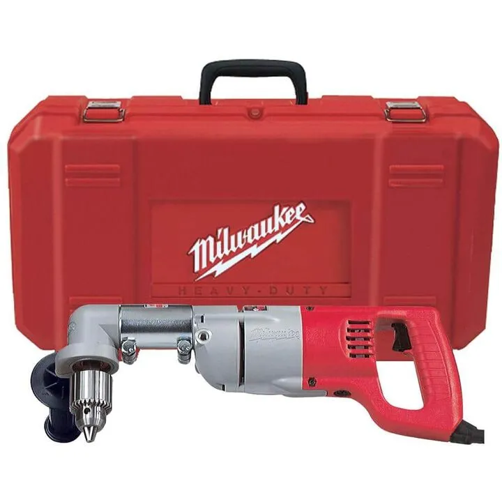 Milwaukee 1/2-inch 7Amp Right Angle Drill - Precision Engineered for Tight Spaces