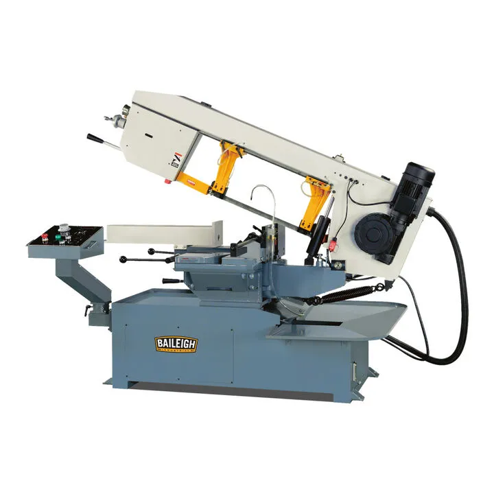 Baileigh BS-20M-DM Manual Dual Mitering Band Saw - 220V 3-Phase Industrial Grade