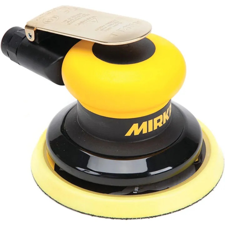 Mirka 5 Inch Pneumatic Non-Vacuum Finishing Sander - 2.5 mm Orbit Precision Tool