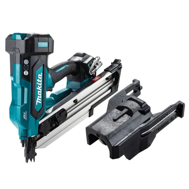 Makita 40V Max XGT Brushless 3-1/2 Inch Framing Nailer (Bare Tool) & Proud-Setting Nose Adapter Bundle