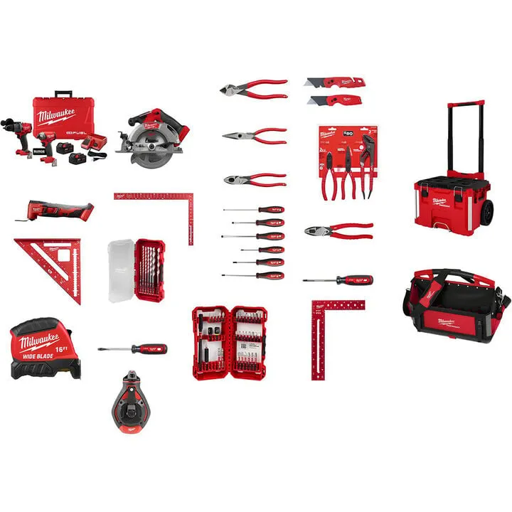 Milwaukee Ultimate Contractors Bundle: Professional Power & Precision