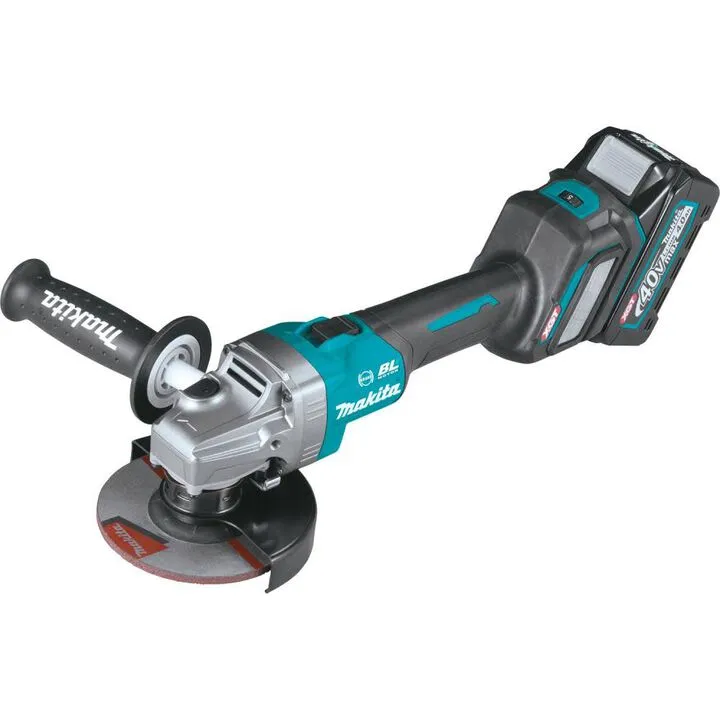 Makita 40V max XGT 4 1/2 / 5in Angle Grinder Kit - High-Performance Cordless Power 1