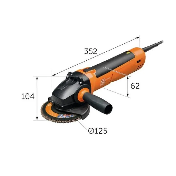 Fein CG 15-150 BL 6-Inch Compact Corded Angle Grinder - High-Performance Industrial Power 1