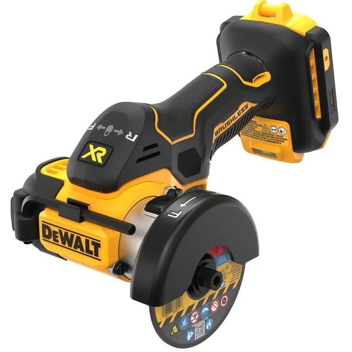 DEWALT 20V MAX XR Cordless Cut-Off Tool & Bonded Cutting Wheel Bundle 4