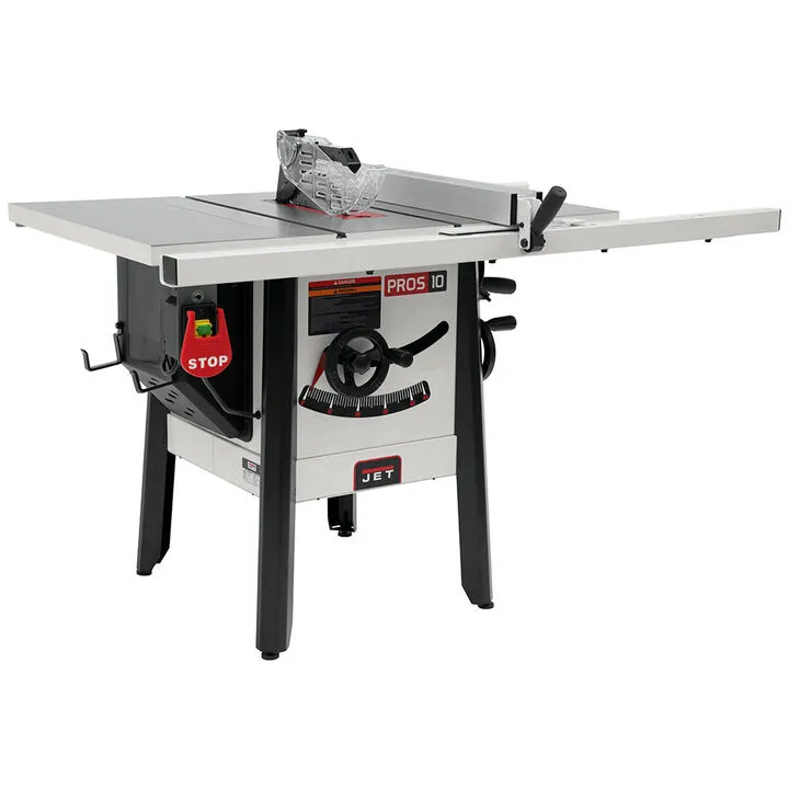 JET ProShop II 115V Table Saw with 30-Inch Rip Capacity and Cast Iron Wings