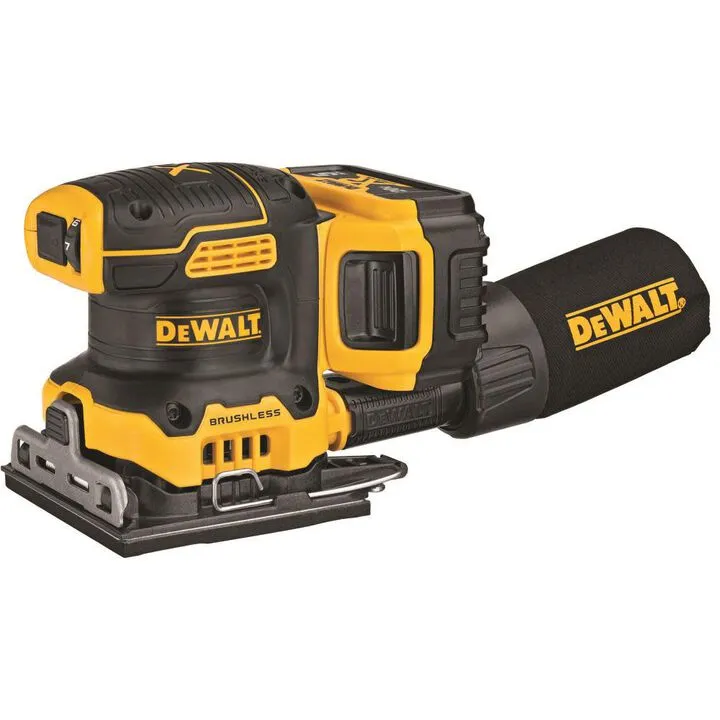 DEWALT 20V MAX XR Cordless 1/4 Sheet Variable-Speed Sander Kit (5.0 Ah Battery Included) 2