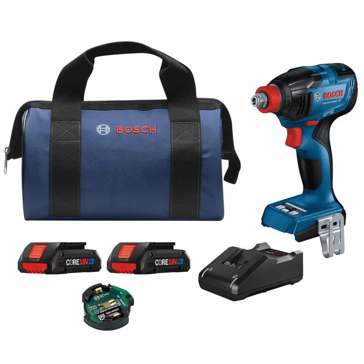 Bosch 18V Freak 2-in-1 Impact Driver Kit - Professional Brushless Performance