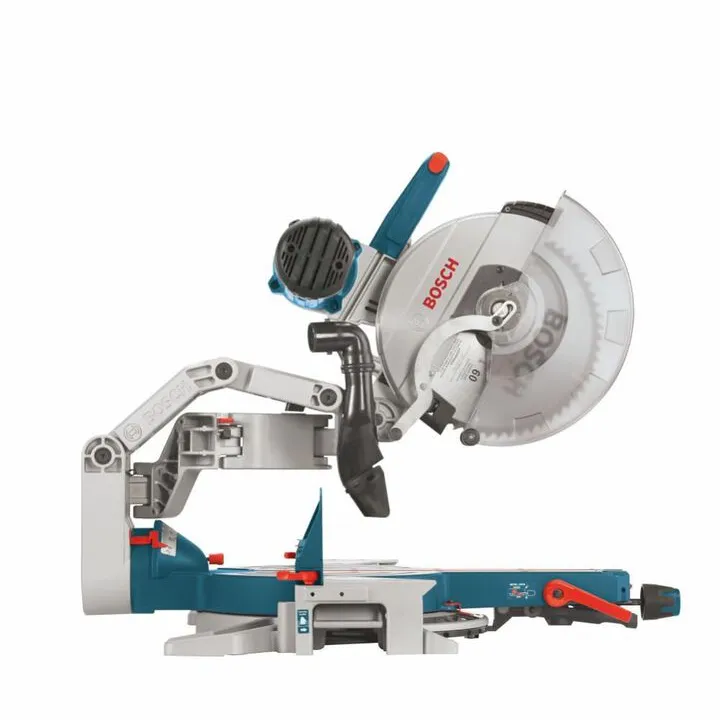 Bosch 12 Inch Dual-Bevel Glide Miter Saw - Professional Grade Precision 6