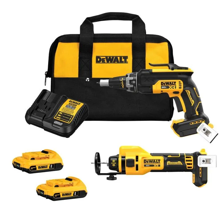 DEWALT 20V MAX XR 2-Tool Combo Kit - High-Performance Brushless Power Set 2