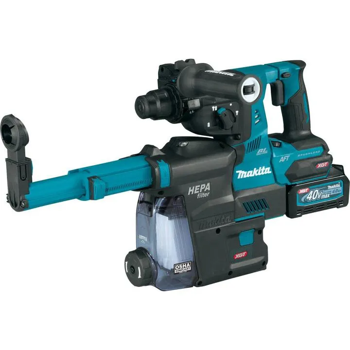 Makita 40V max XGT 1-1/8in Rotary Hammer Kit with Integrated Dust Extractor 1