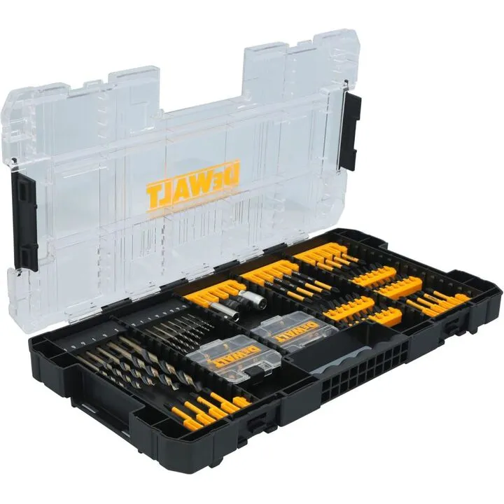 DEWALT 20V MAX Cordless Hammer Drill and 100-Piece Professional Bit Set Bundle 4