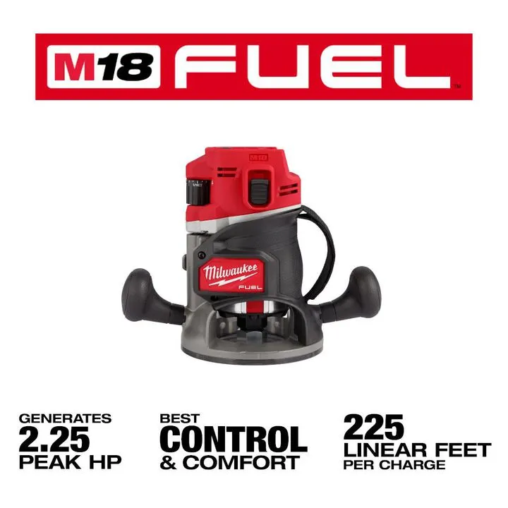 Milwaukee M18 FUEL 1/2 in Router (Bare Tool) 2