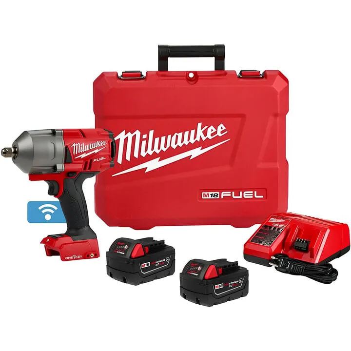 Milwaukee M18 FUEL ONE-KEY 1/2-inch High Torque Impact Wrench with Pin Detent Kit