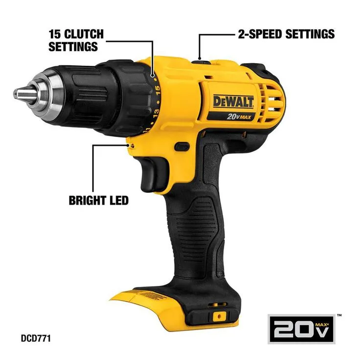 DEWALT 20V MAX Cordless 6-Tool Combo Kit - Professional Grade Performance 1