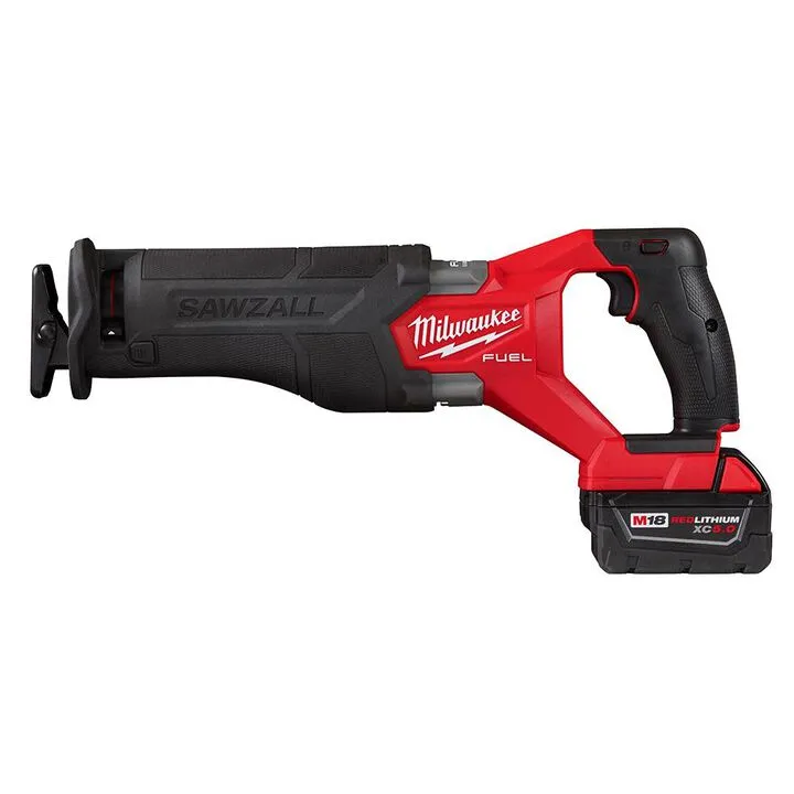 Milwaukee M18 FUEL SAWZALL Reciprocating Saw - 2 Battery XC5.0 Kit 5