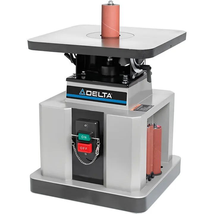 Delta Oscillating Bench Spindle Sander with Precision Tilt Table