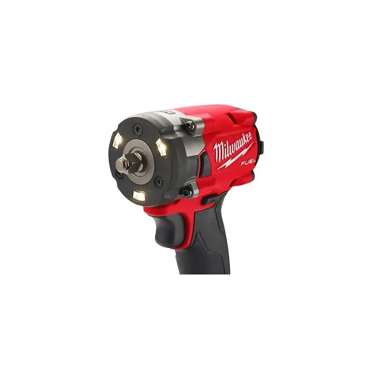 Milwaukee M18 Impact Wrench (Bare Tool) with 36-Piece Socket Set & 2-Drawer Tool Box Bundle 3