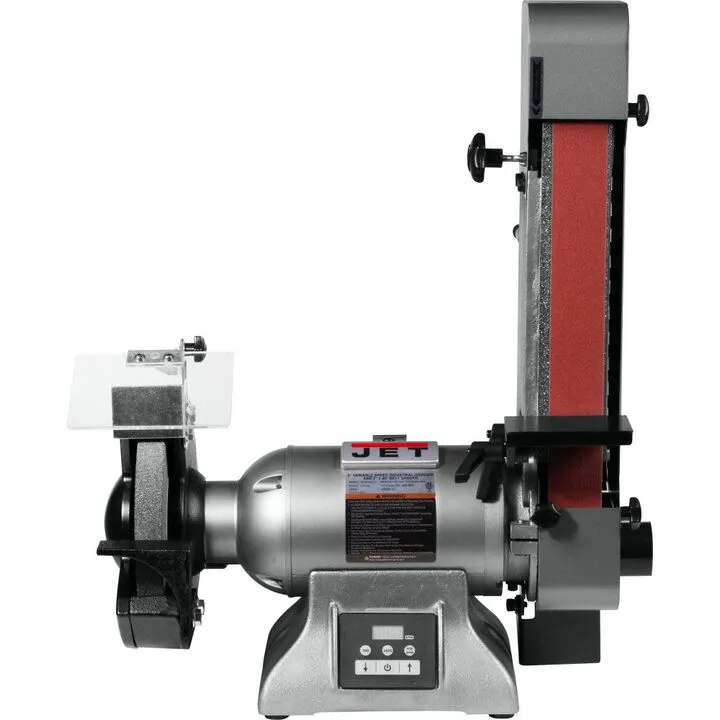 JET 8-Inch Variable Speed Industrial Grinder and 2x48 Belt Sander