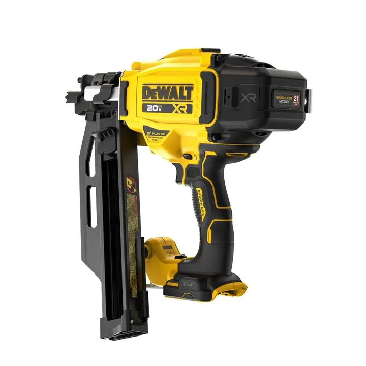 DEWALT 20V MAX Brushless 21 Degree Plastic Framing Nailer (Bare Tool) 2