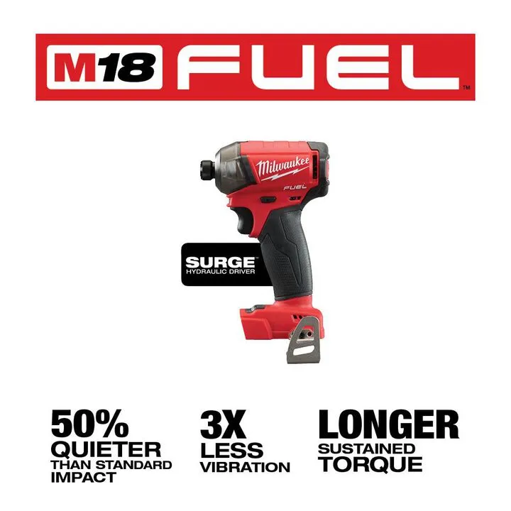 Milwaukee M18 FUEL SURGE 1/4 in. Hex Hydraulic Driver (Bare Tool) 1