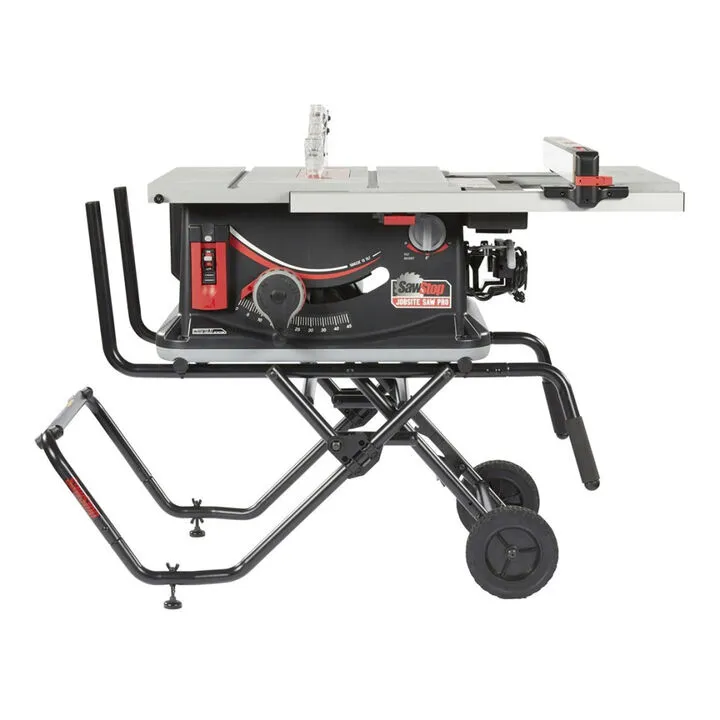 SawStop Jobsite Saw PRO with Mobile Cart Assembly - 15A 120V 60Hz