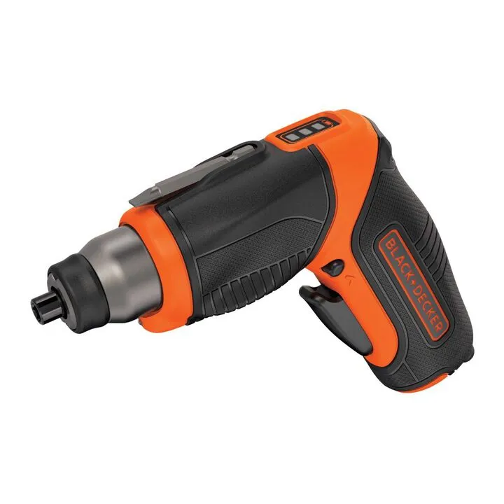 Black and Decker V Max Cordless Screwdriver with Integrated Picture-Hanging Kit