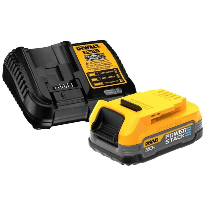 DEWALT ATOMIC 20V MAX Compact Drill Driver with POWERSTACK Battery & Charger Kit 3