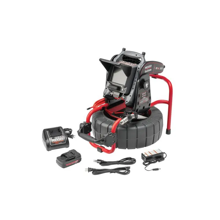 Ridgid SeeSnake Battery Powered Compact C40 System - Professional Pipe Inspection Solution