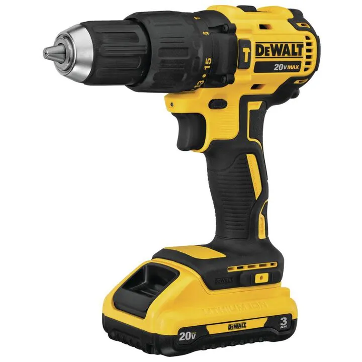 DEWALT 20V MAX Cordless Compact Hammerdrill Kit - High-Performance Professional Edition 2