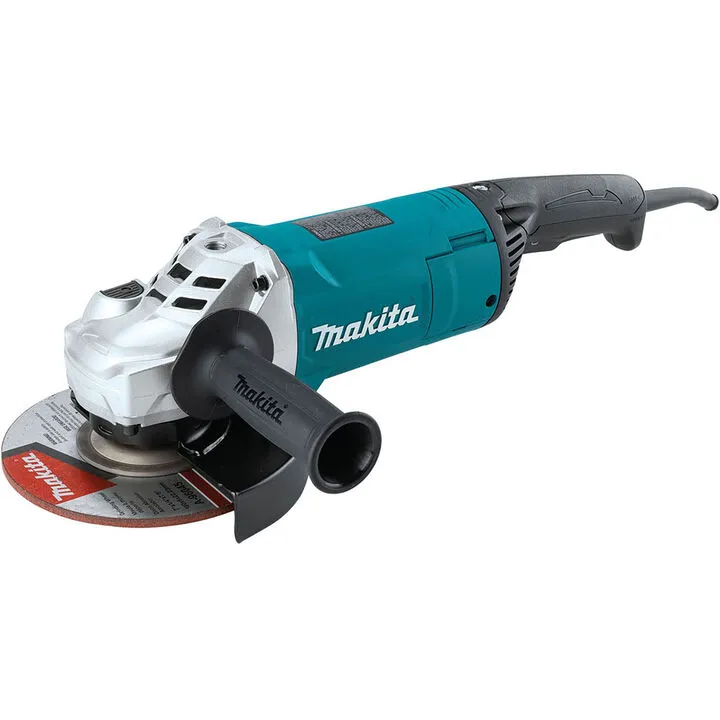 Makita 7in Angle Grinder with Lock-On Switch - Professional Grade Power