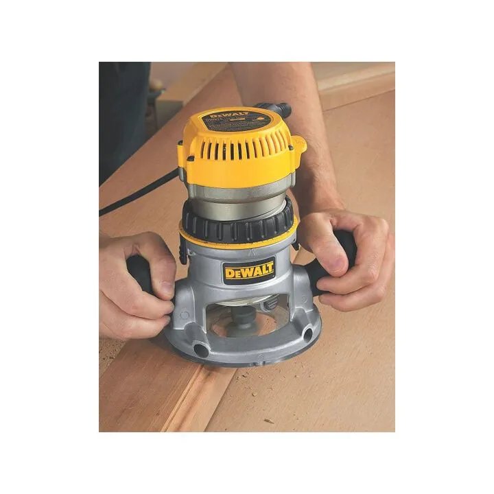 DEWALT 2.25-HP Variable Speed Fixed Corded Router - High-Performance Woodworking Power Tool 2