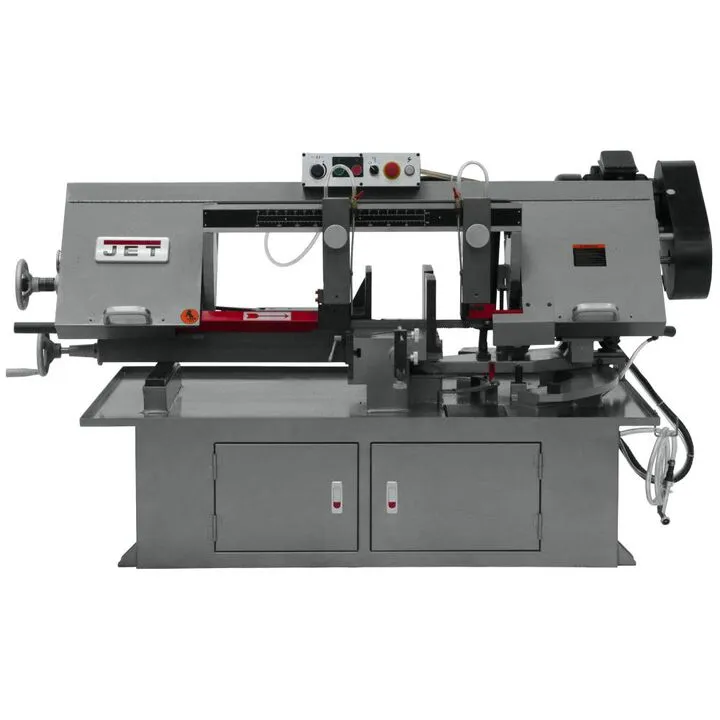 JET 10 In. x 18 In. Horizontal Dual Mitering Bandsaw - 2 HP, 230V, 1Ph 4