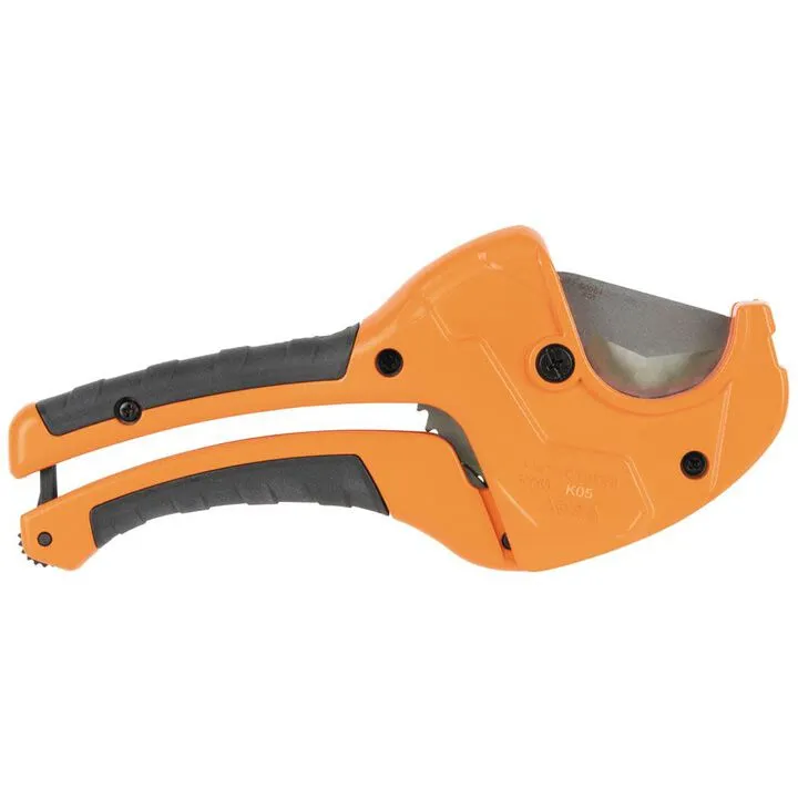Klein Tools 1-1/4" Ratcheting PVC Cutter - Professional Plumbing Precision 3