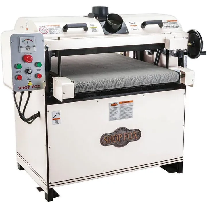 Shop Fox 26in Drum Sander - 220V 5HP Heavy-Duty Industrial Performance
