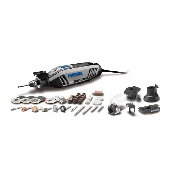 Dremel Flex Shaft Attachment & 1.8A Corded Rotary Tool - Professional Precision Bundle 5