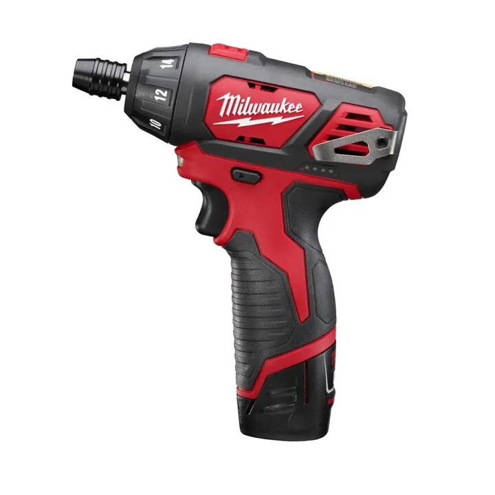 Milwaukee M12 1/4 in. Hex Screwdriver - Reconditioned Battery Kit 2