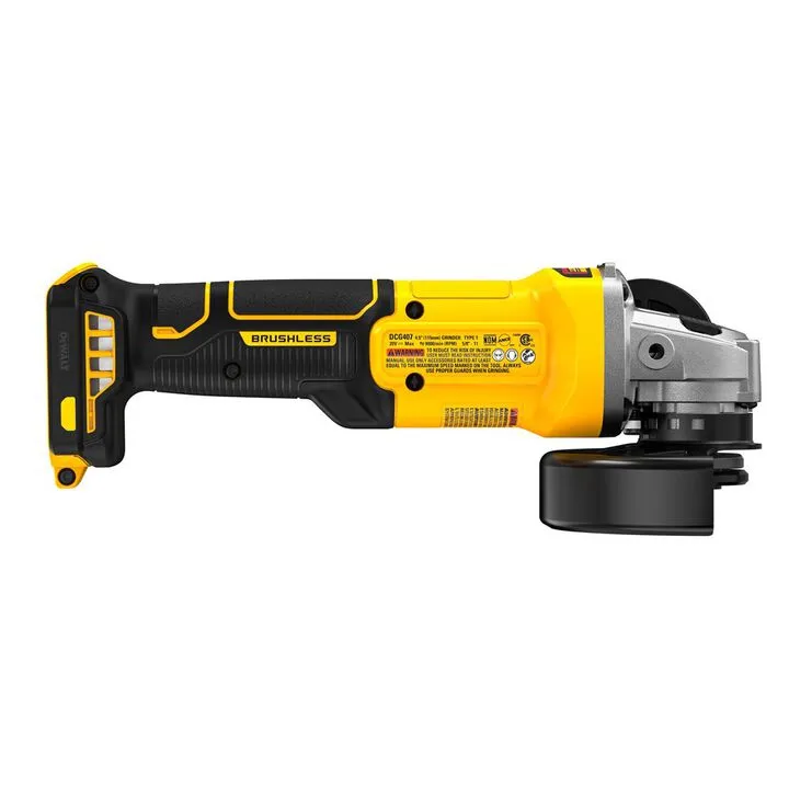 DEWALT 20V MAX XR Cordless Rotary Hammer and Slide Switch Grinder (Bare Tool) Professional Bundle 4