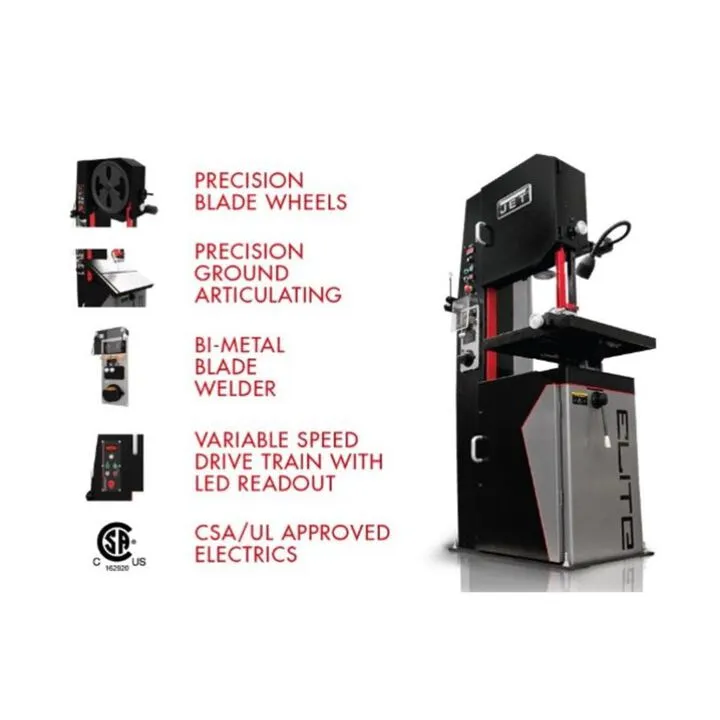 JET 26in Vertical Bandsaw - Industrial Grade Precision Cutting 4