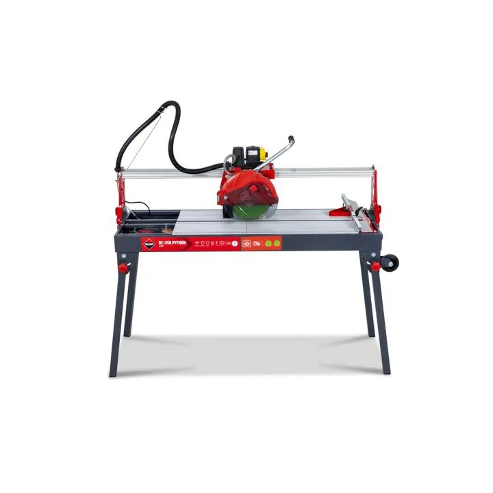 Rubi Tools DC-250 Python 1200 48in Wet Tile Saw with 10in Diamond Blade 4