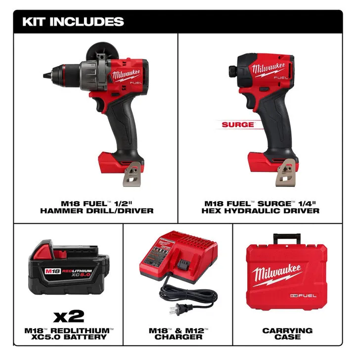 Milwaukee M18 FUEL 4-Tool Combo Kit with Single Drawer Rolling PACKOUT 1